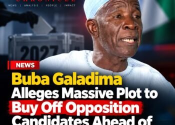 Buba Galadima Alleges Massive Plot to Buy Off Opposition Candidates Ahead of 2027 Election