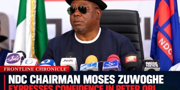 NDC CHAIRMAN MOSES ZUWOGHE EXPRESSES CONFIDENCE IN PETER OBI, CALLS FOR VOTE PROTECTION AHEAD OF 2027 ELECTION
